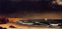 Heade, Martin Johnson - Approaching Storm, Beach near Newport